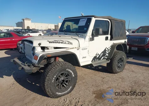 2004 Jeep Wrangler Sport from USA, damaged, VIN 1J4FA49SX4P802341